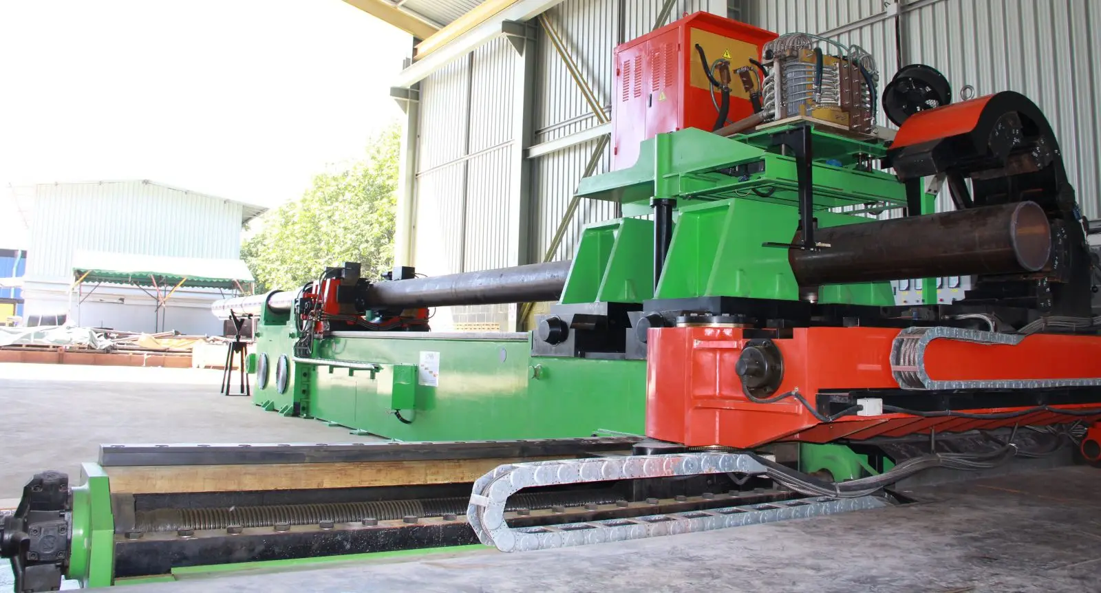 
Large Diameter Tube Induction heat pipe bending machine Factory 