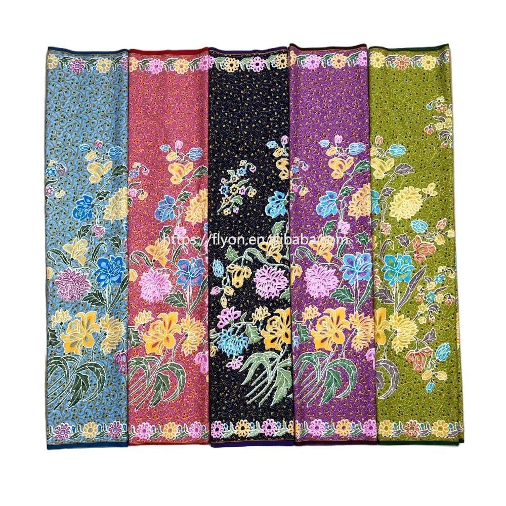 Lungi Indonesia Songket Sarong Fabric Sampin Wholesale Traditional Batik Sarong Thailand Sarong Eid Lungi For Men Sarung Lungi