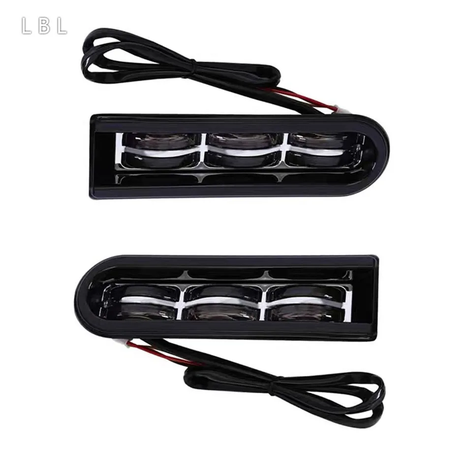 High quality motorcycle Side Box Fender Decorative Light For Harley
