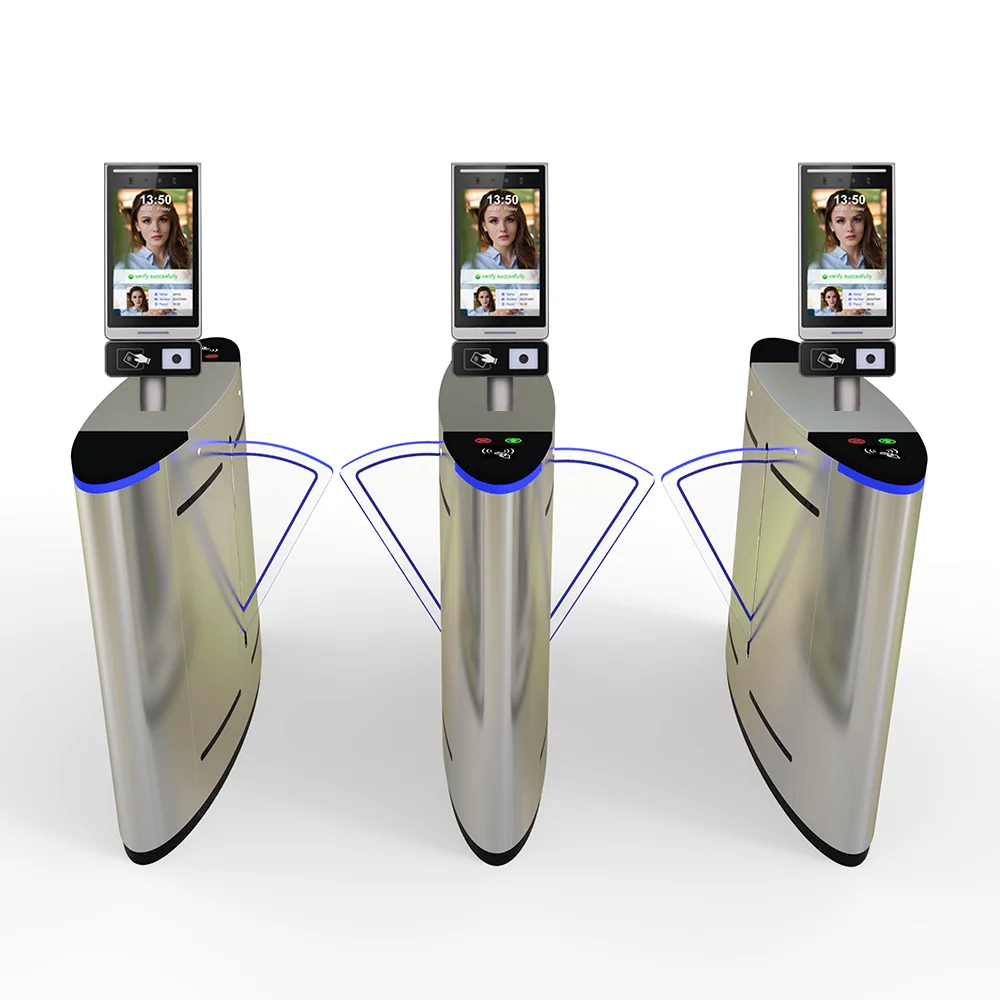 turnstile gate with face recognition full height turnstile JAEMONT manufacturer turnstile price