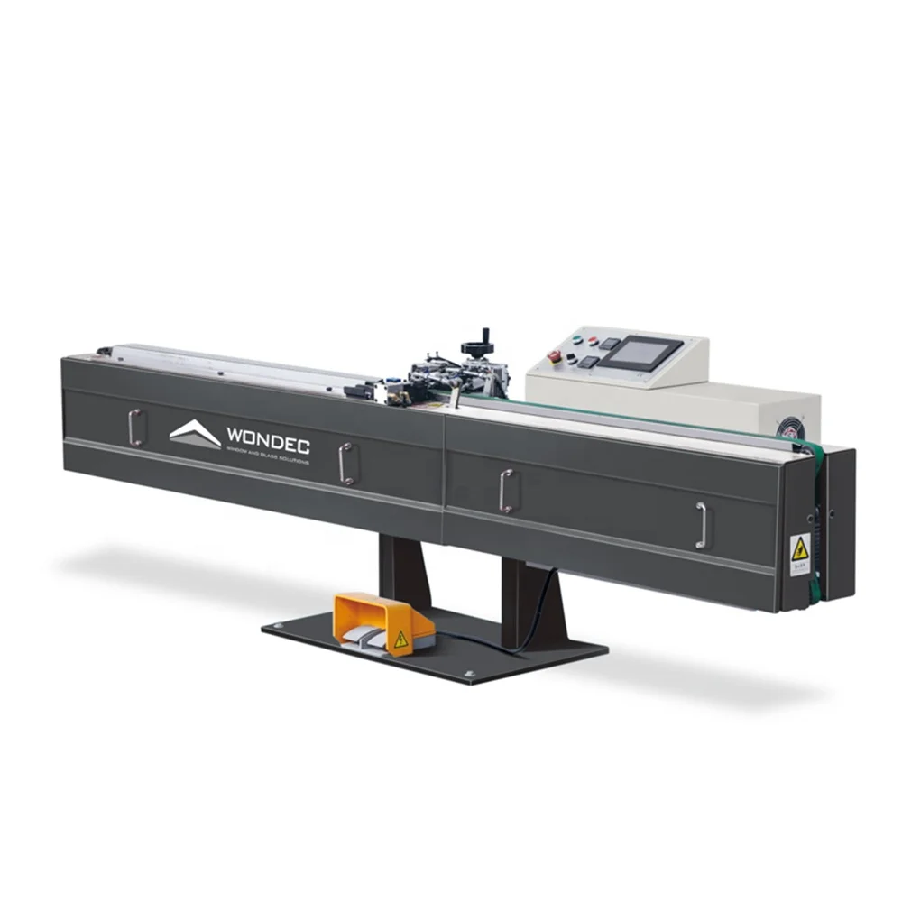 Automatic Insulating Glass Equipment Double Glazed Primary Sealing Extruder PIB Butyl Extruding Machine For Aluminum Spacers