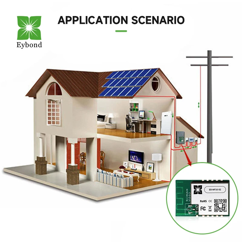 Eybond Wi-Fi + Bluetooth/ Мониторинг беспроводной сети всех инверторов бренда система солнечной батареи