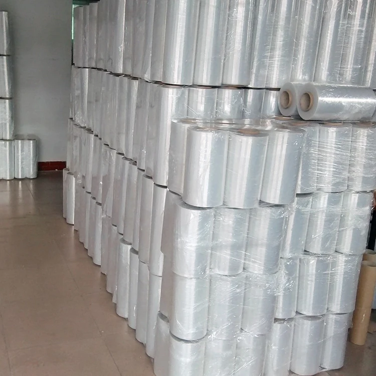 
50cm Transparent LLDPE Plastic Film Roll Pallet Wrap Stretch Wrap Film Manufacture 