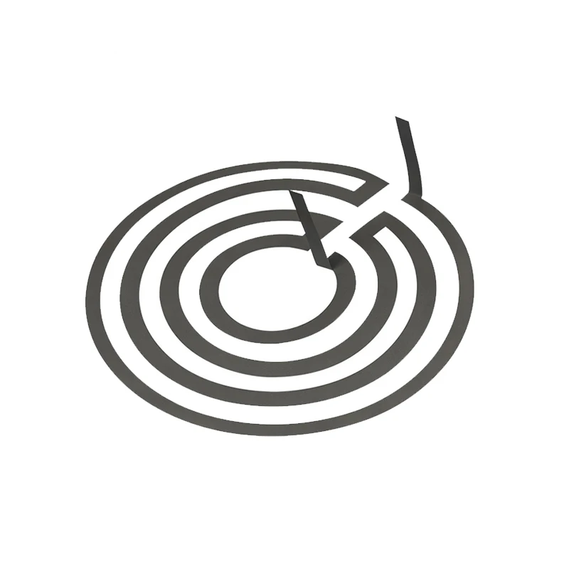 Pure tungsten heating element for tungsten hot zone