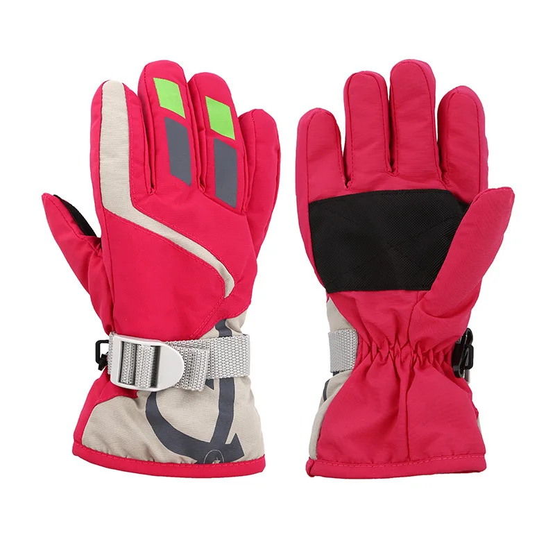 Waterproof Reflective Thermal Touch Screen Kids Gloves Winter Ski Gloves Winter Hand Gloves
