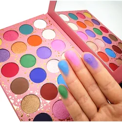 Professional palette your brand pigment eyeshadow custom eye shadow pallet with great price