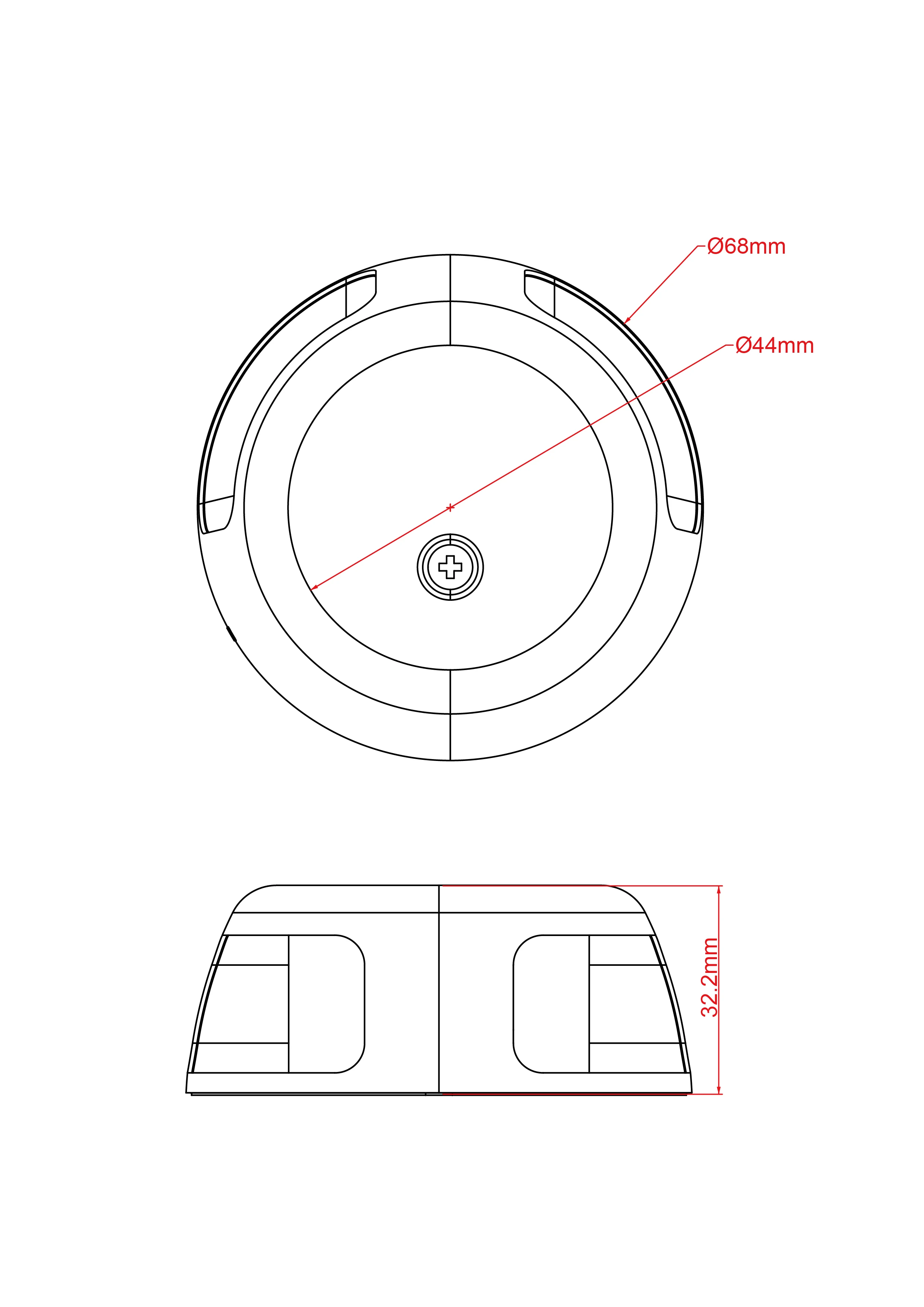 Other marine suppliers 12VDC Waterproof Ship Boat Yacht Pontoon Parts LED Navigation Bow Lights Bi-color Lamp