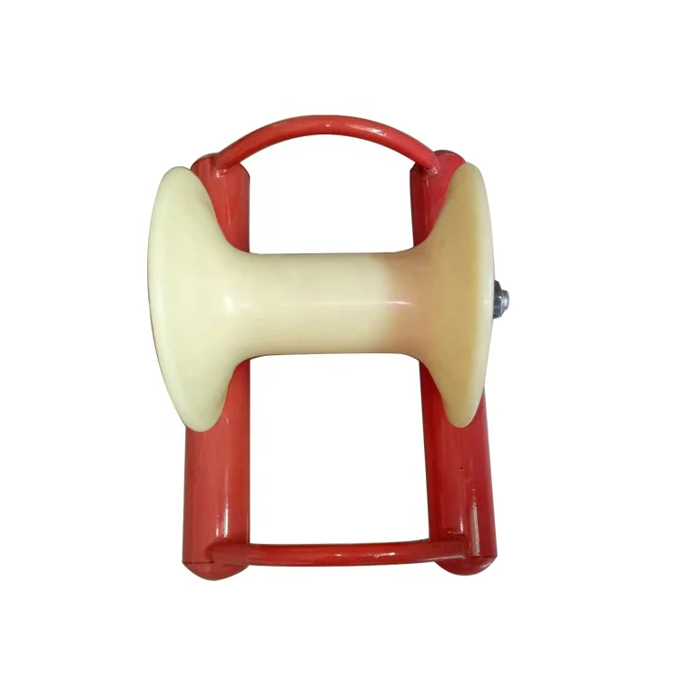 Stringing Line Tool Cable Pulling Roller Ground Corner Pulley for Transmission Line