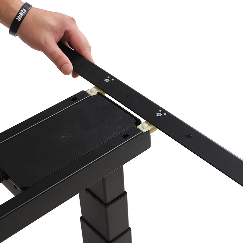 2023 New Pre-assemble Model Dual Motor Electric Table Fast Installation Ergonomic Height Adjustable Stand Up Office Desk Frame