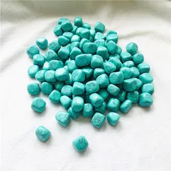 Wholesale  healing tumbled stone turquoise quartz crystal stone