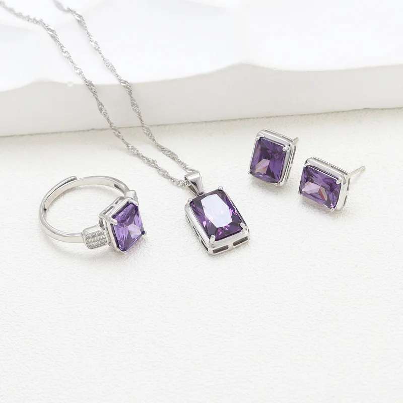 New Elegant Natural Stone Design Jewelry Sets Fashion Costume Jewelry Set