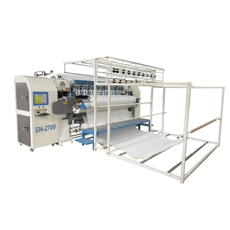 Chain Stitch embroidery quilting sewing machine for comforter quilt Industrial computerized multi needle quilting machine