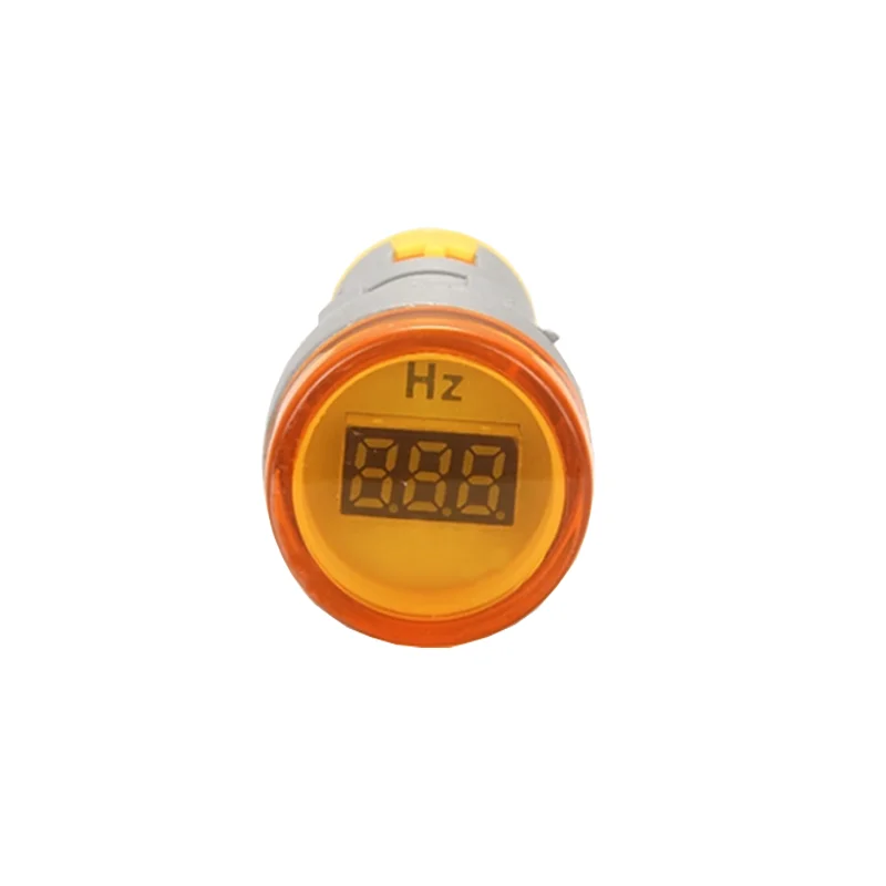Low Cost Lights 22Mm Led Round Mini Digital Display Hertz Frequency Meter Ac220V Indicator Lamp (1600329159913)