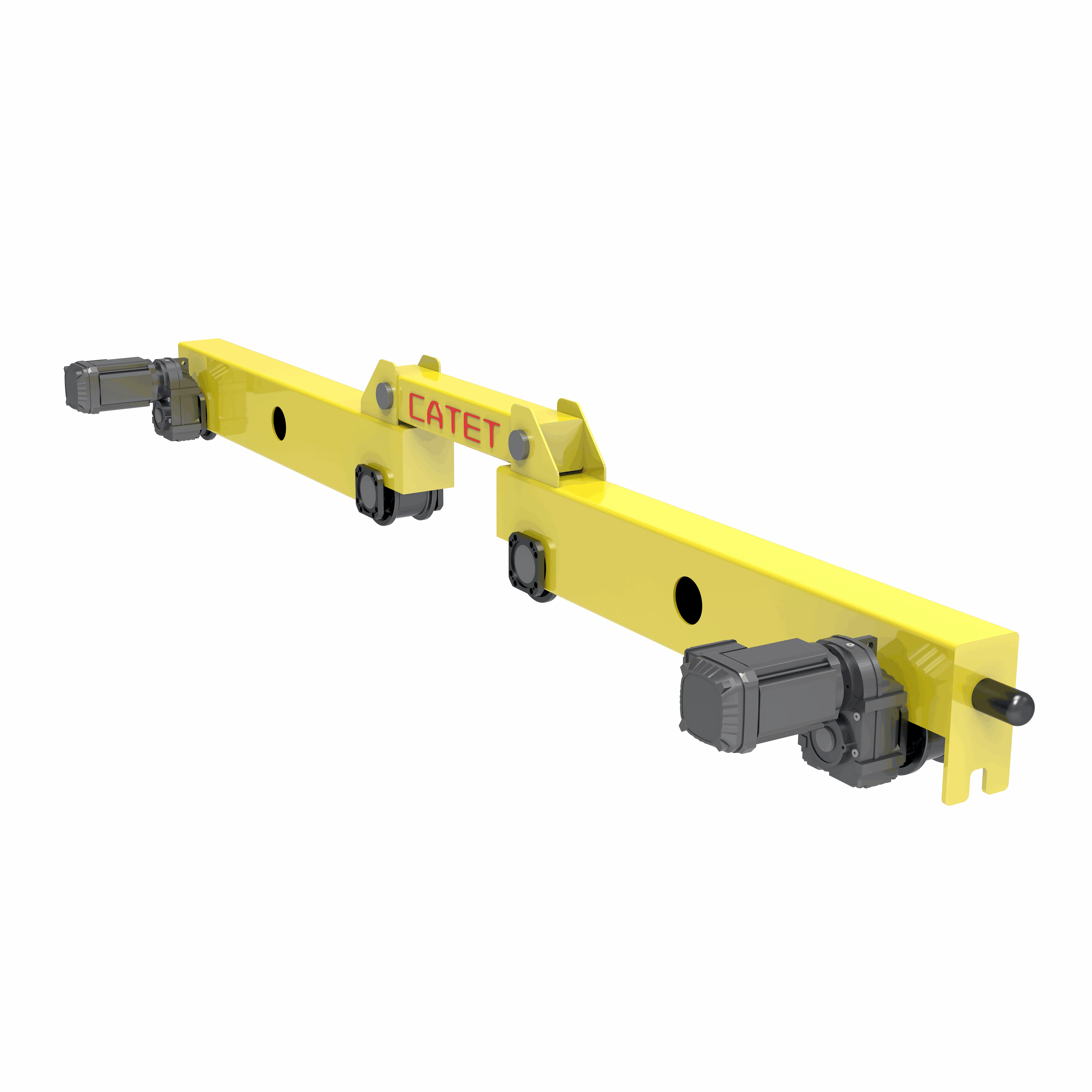 Electric Travelling Crane End Beam with Reducer Motor Crane End Carriage