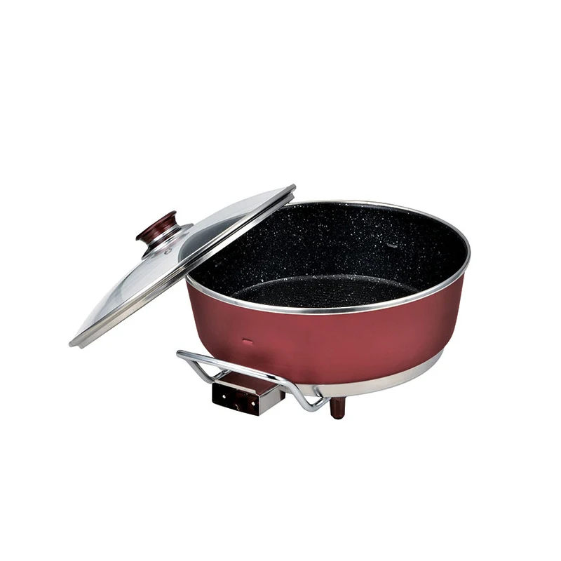 Non-Stick Coating Auto-Thermostat Control Mini Electric Best Wok Pan