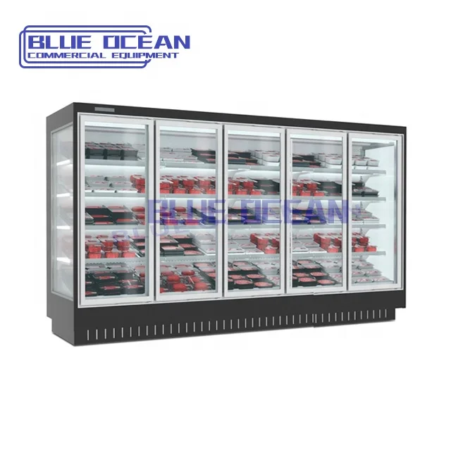 fridge spare parts duck beef chicken display freezer standing refrigerators