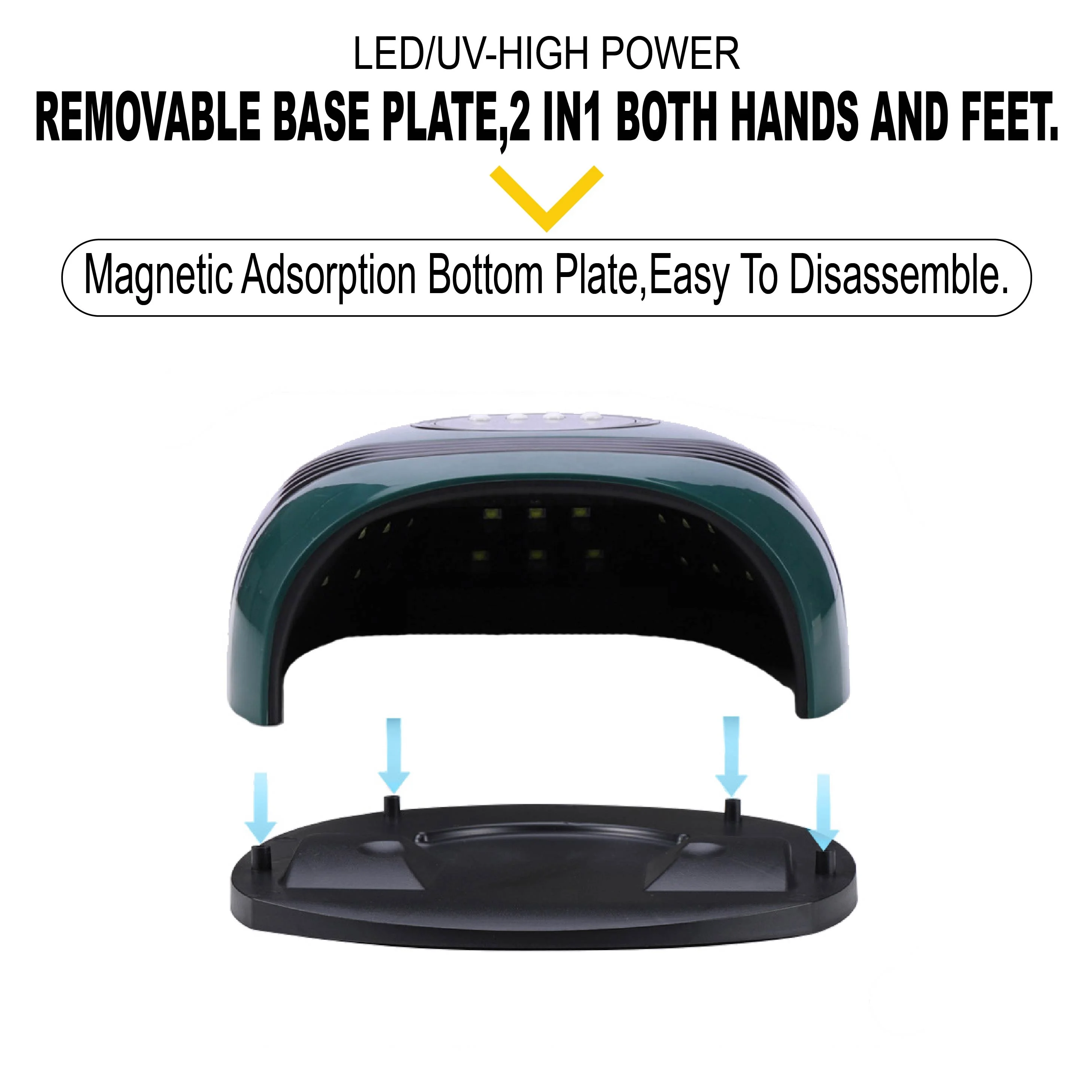 High Quality New Arrival Nail Polish Led Light Manicure Machine Smart Gel UV Nail Lamp