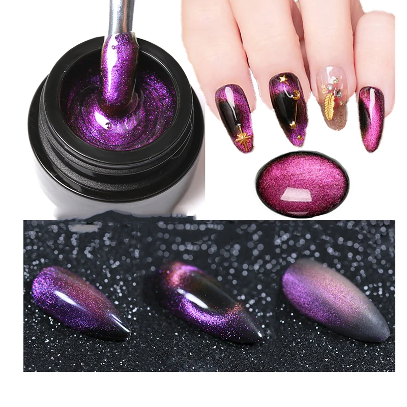 High Quality 9D Cat Eye Gel Polish Soak Off Nail Art Gel Uv Ongle Professional