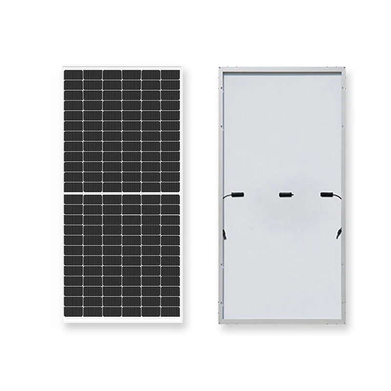 Alibaba Top Supplier 400w 500w 540w monocrystalline silicon solar photovoltaic panel half cell best price per watt solar panels