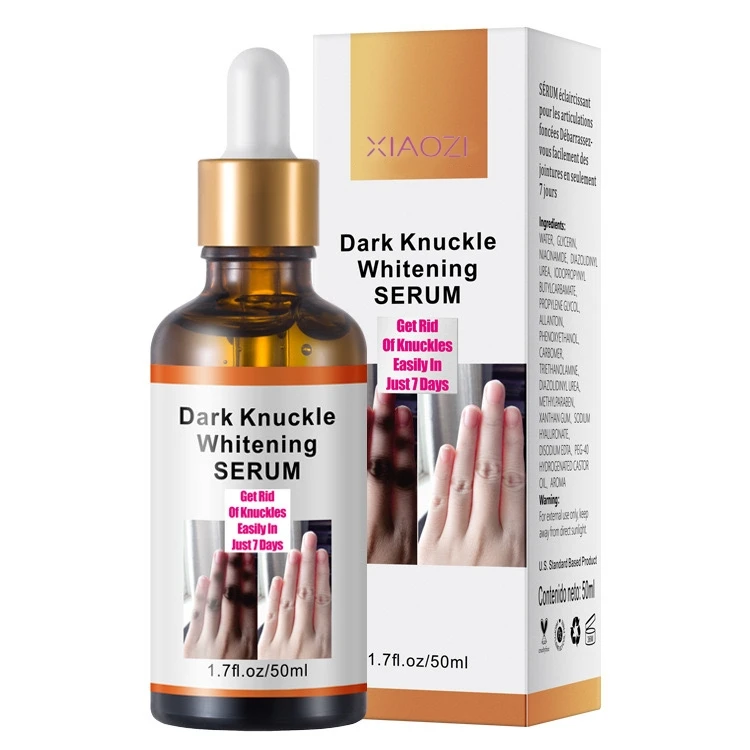 private label Dark Knuckles Whitening Serum Lighten Finger Removing Dark Elbow Knee Finger Joint Whitening serum