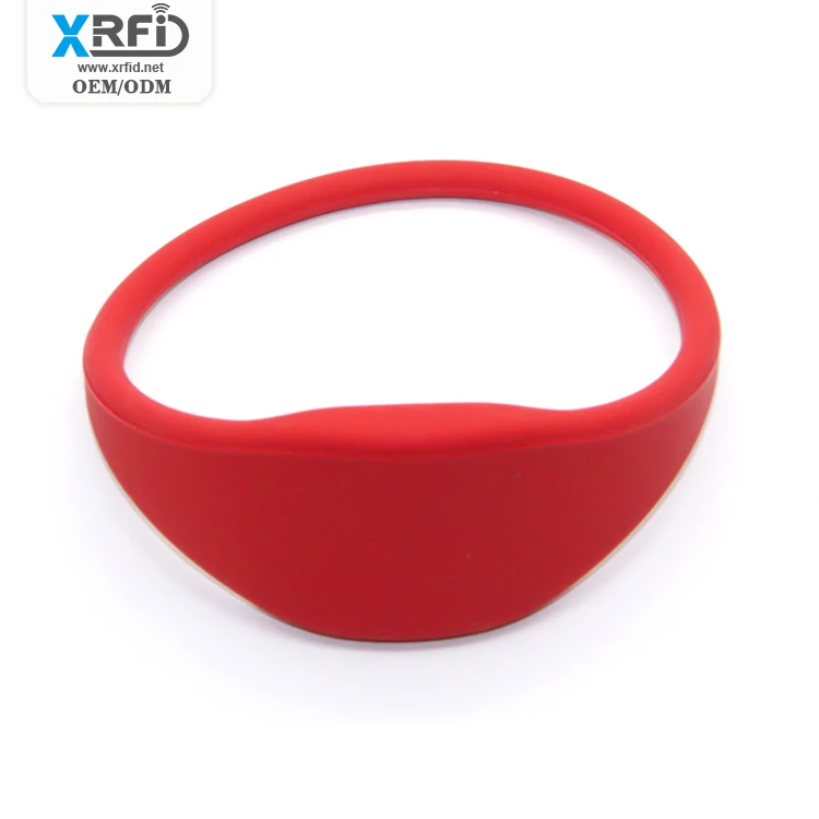 G03 Wholesale Custom Logo Print RFID 125khz Bracelet RFID Cashless Wristband