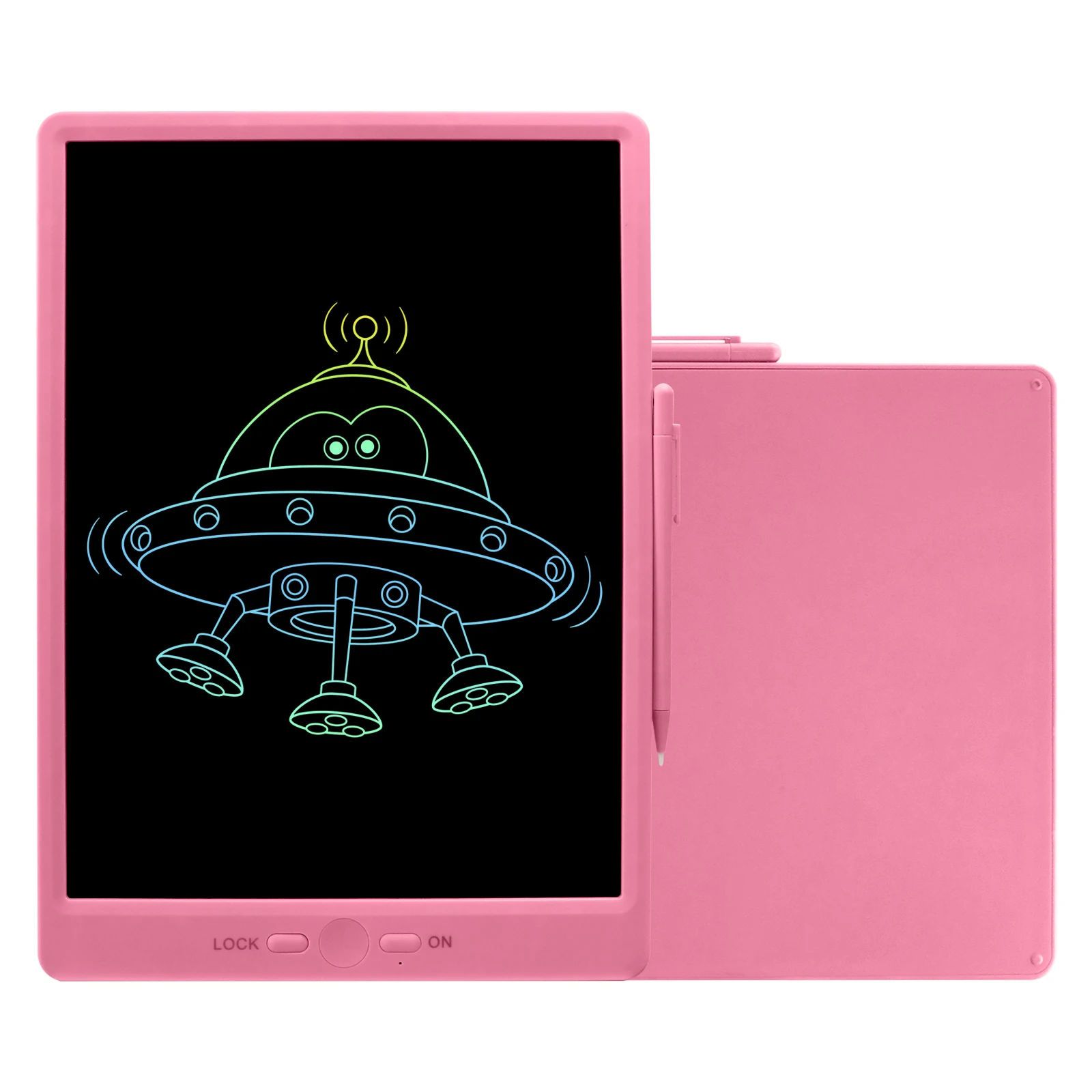 Kids 15 inch LCD writing tablet for kiss Magnetic Drawing Board with Lock Key Electronic Notepad Office Gifts