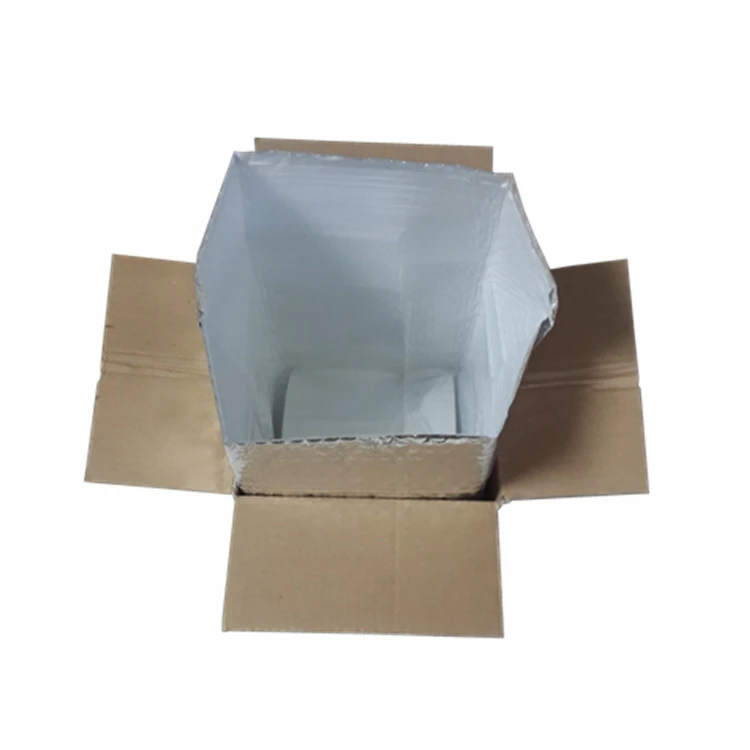 Foil bubble cooler bag candy delivery bag insulated 3D box liners