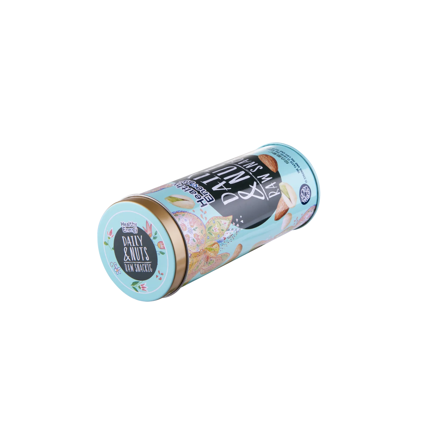 
Customize Logo Empty air-tight tin can for tea 