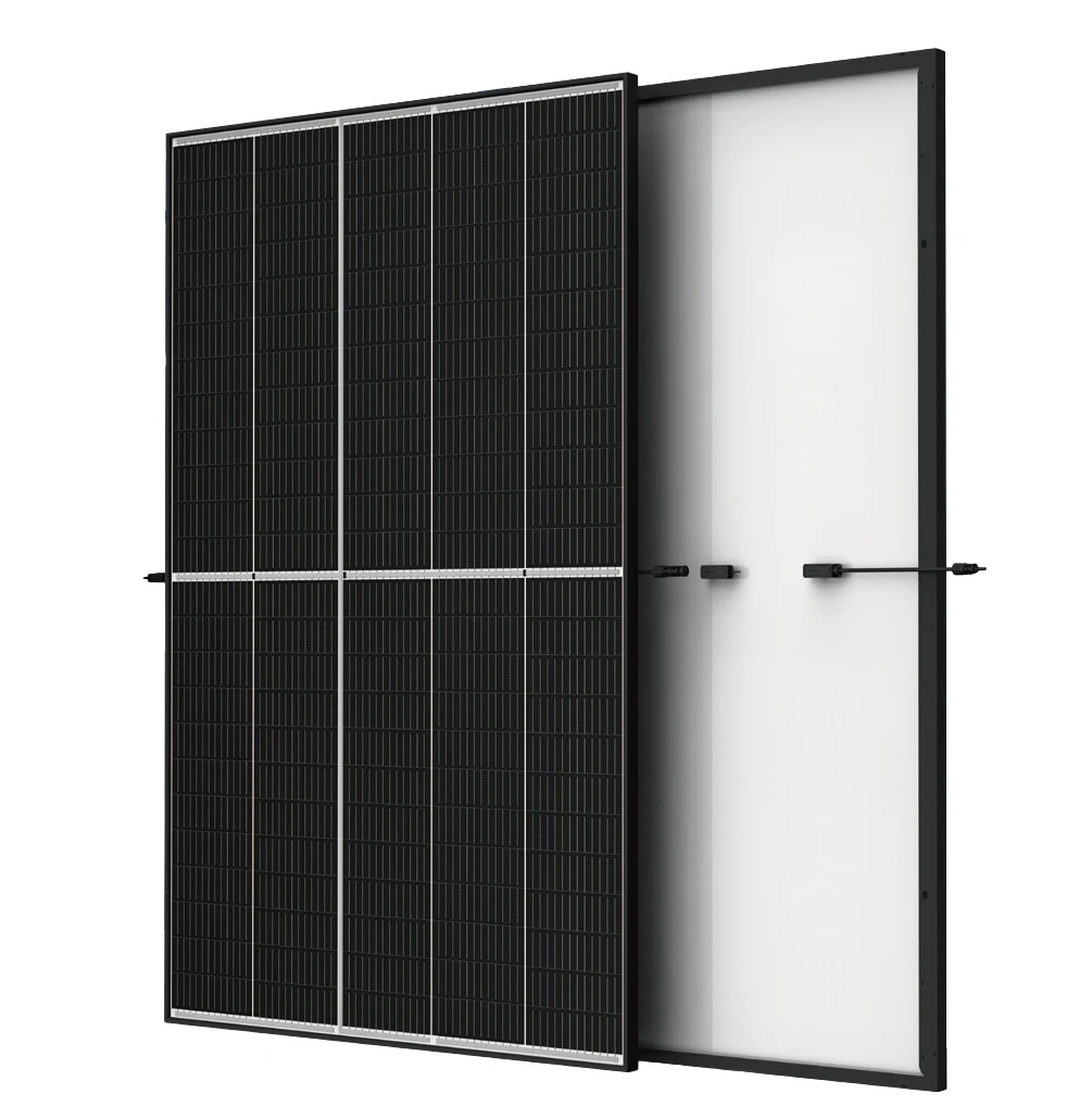 Trina 425W black frame mono panels