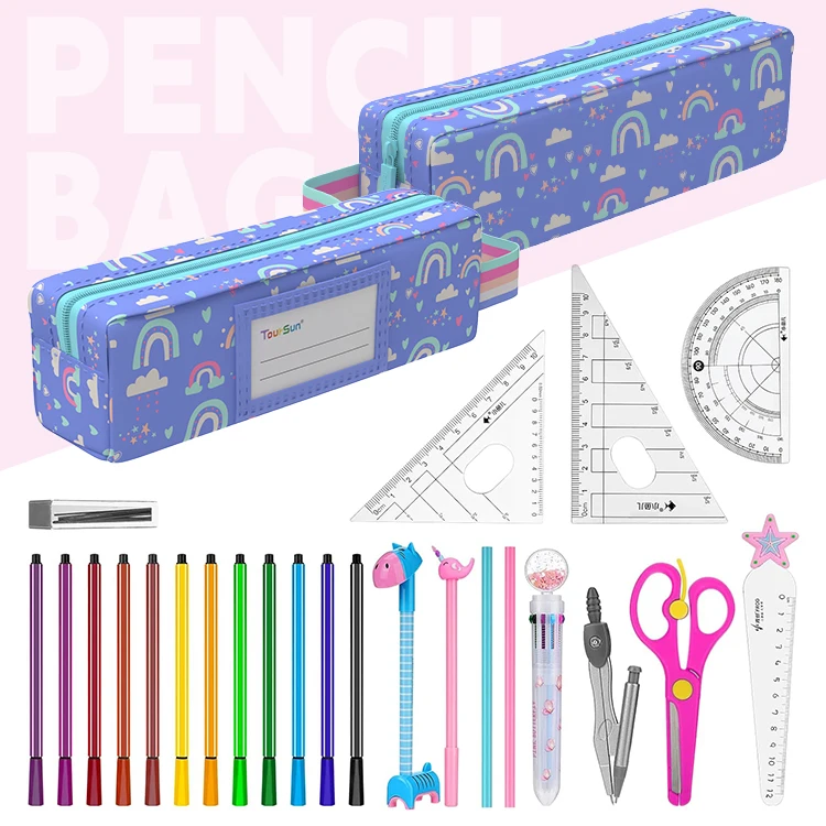 New Zipper School Pencil Bags Small Size 3d Eva Kawaii Cute School Kids A Pencil Case