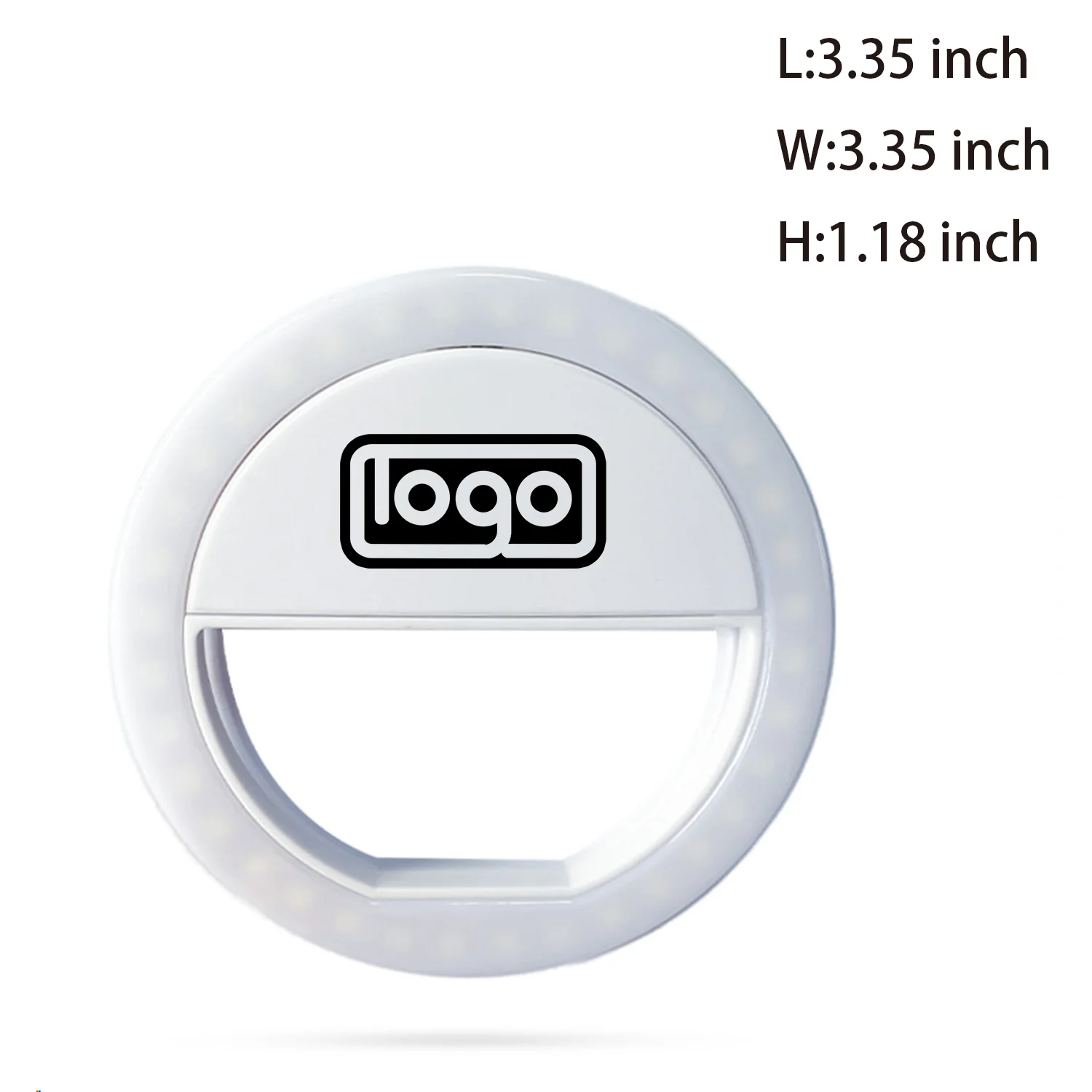 Selfie Ring Light, Portable Clip Selfie Light with 36 LED for Smart Phone Photography, Camera Video
