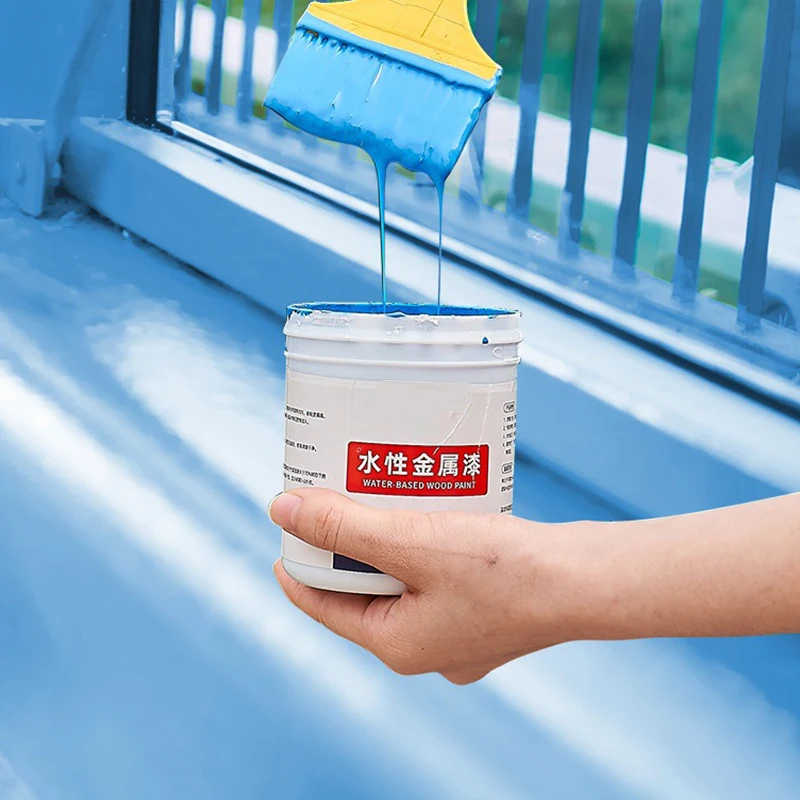 Anti-Rust Metallic Coating Good Adhesion Anticorrosive Paint Multipurpose Water Based Metallic Paint