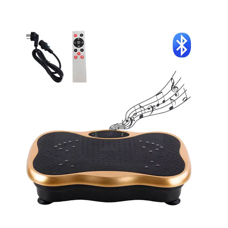 Home use vibration plate  with bluetooth vibrating platform vibration plate compactor rubber buffer