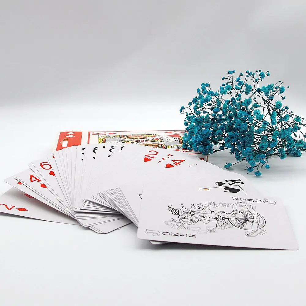 wholesale cross-border custom large poker cards funny board game playing cards