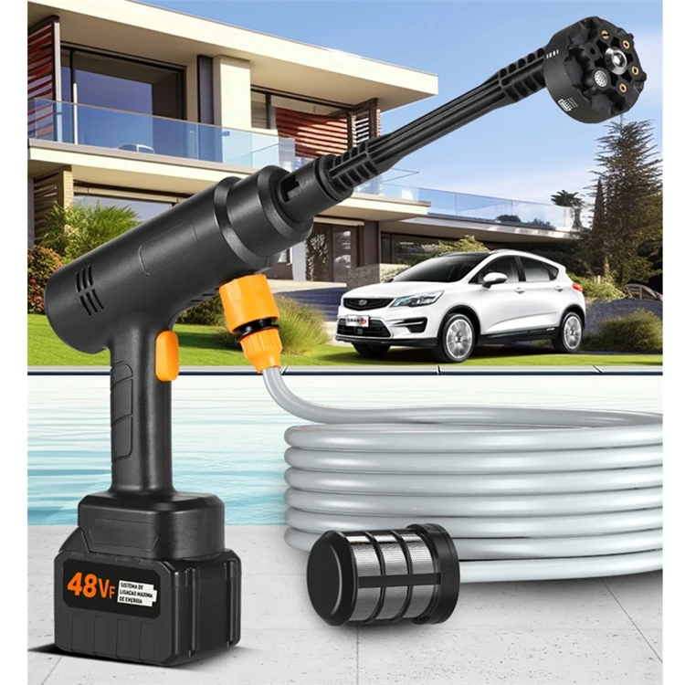 Electric Cordless Contactless Car Washing System Pressure Car Washer Supplies Foam Generator Spray Cleaner