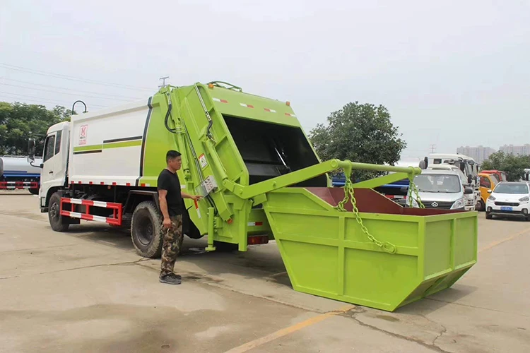Japan 1suzu Ftr 4X2 10m3 12m3 10 Cubic 12 Cubic 10 Ton 12 Ton Compactor Garbage Truck for Sale