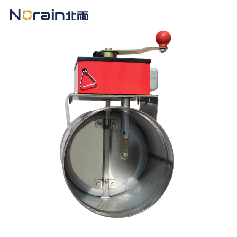 304 Stainless Steel Round Circular Fire Damper for Duct HVAC