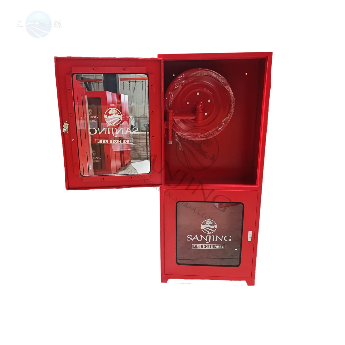 Заводская цена настенный шкаф с катушком для пожарного шланга