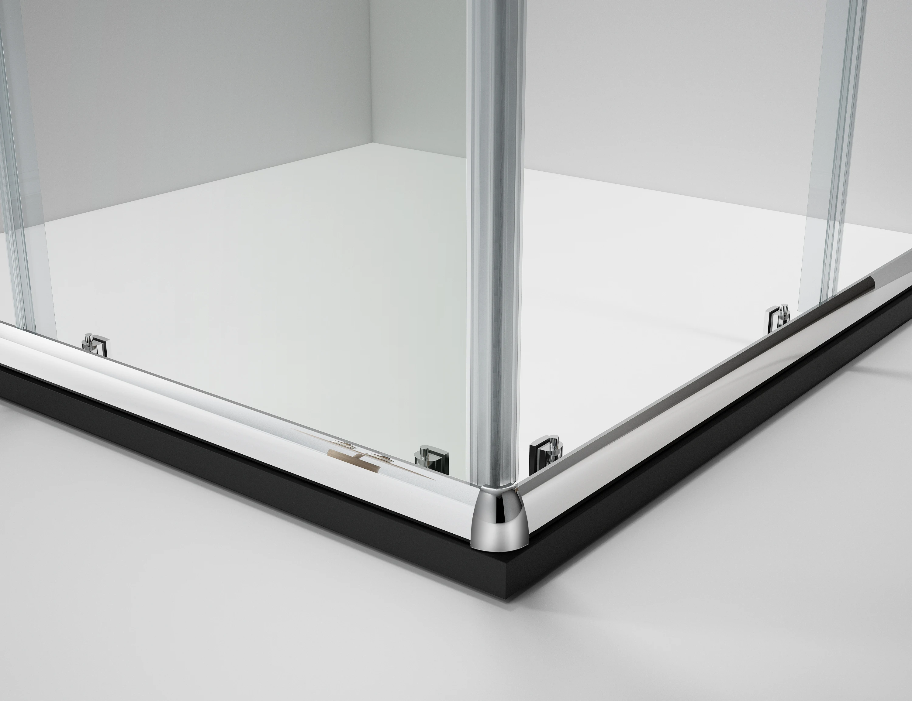 Hotel Minimalist Style Square Bath Shower Rooms High Quality Best Price Sliding Shower Cabins