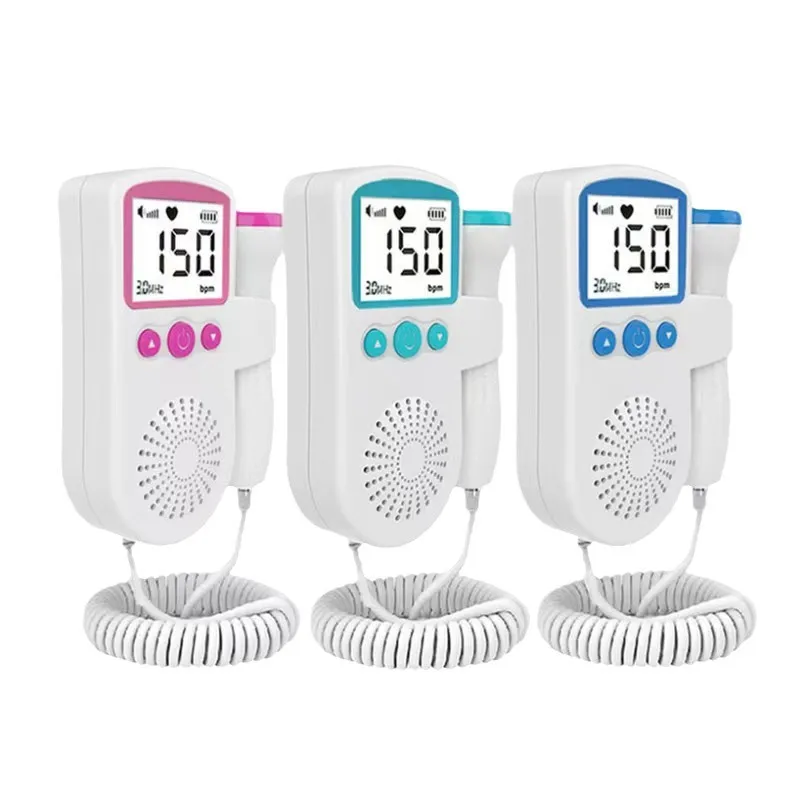 Wholesale Trade Fetal Heart Monitor T501 Home Ultrasonic Doppler with Stethoscope Personal Care Appliances