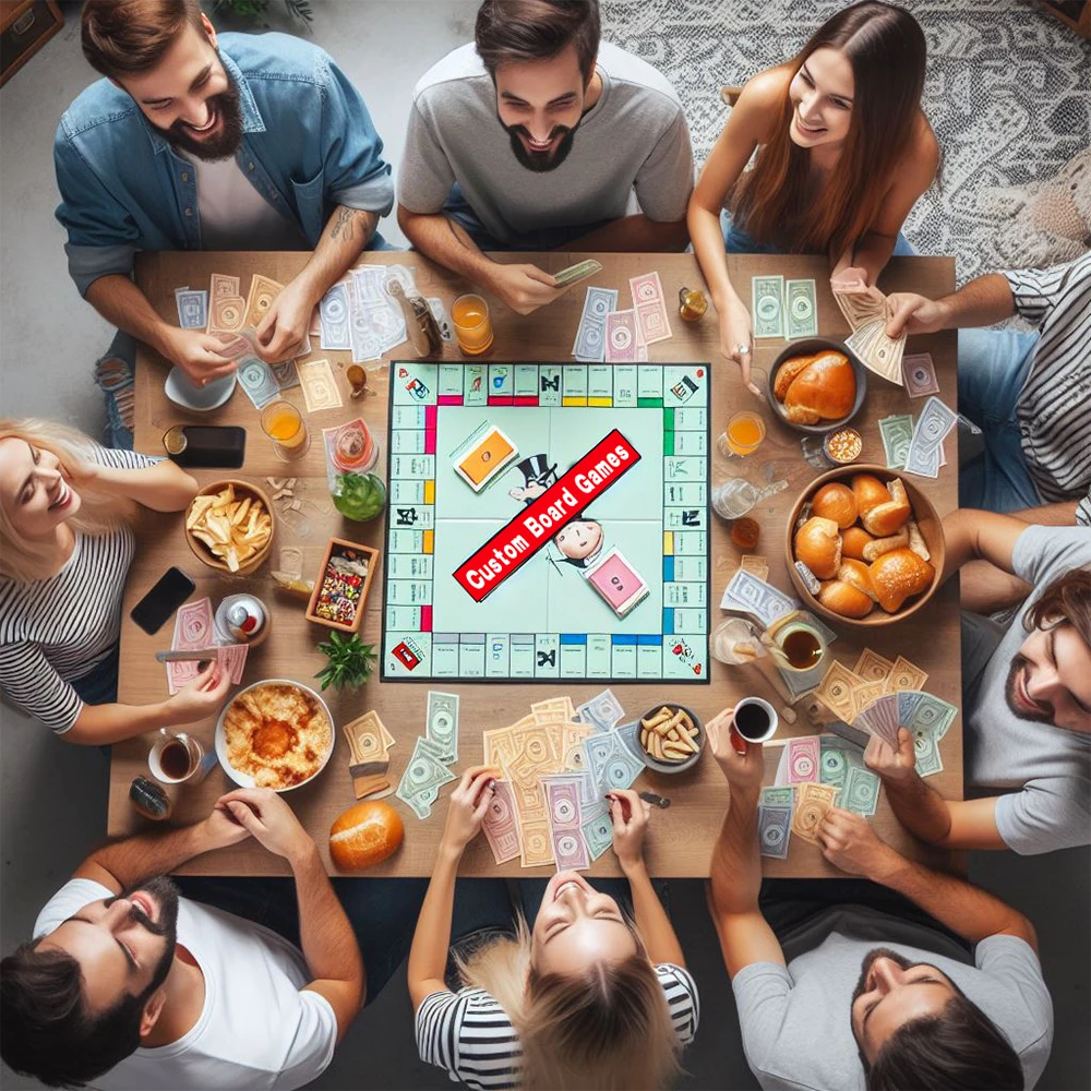 High quality custom education board games printed board games made in China