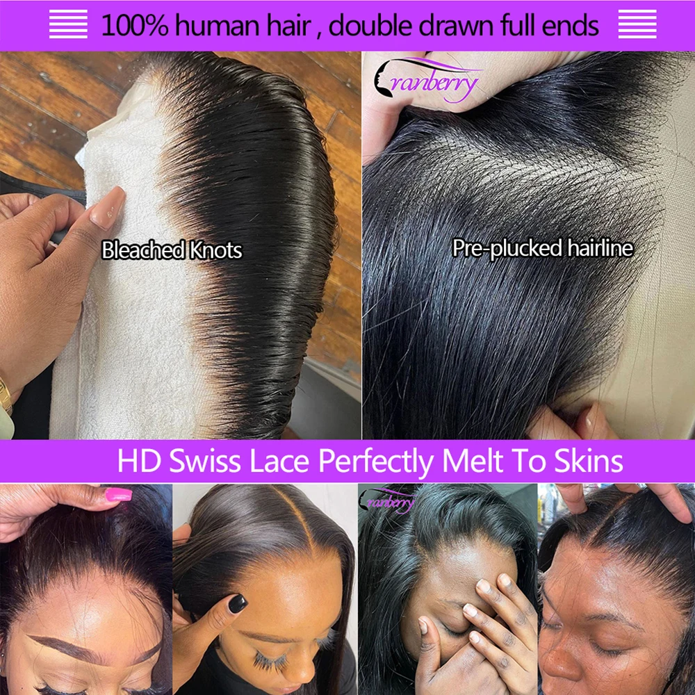 Wholesale 40 Inch Transparent Lace Wig For Black Women,Lace front Deep Wave Wig Human Hair,Swiss 13x4 13x6 Hd Lace Frontal Wig