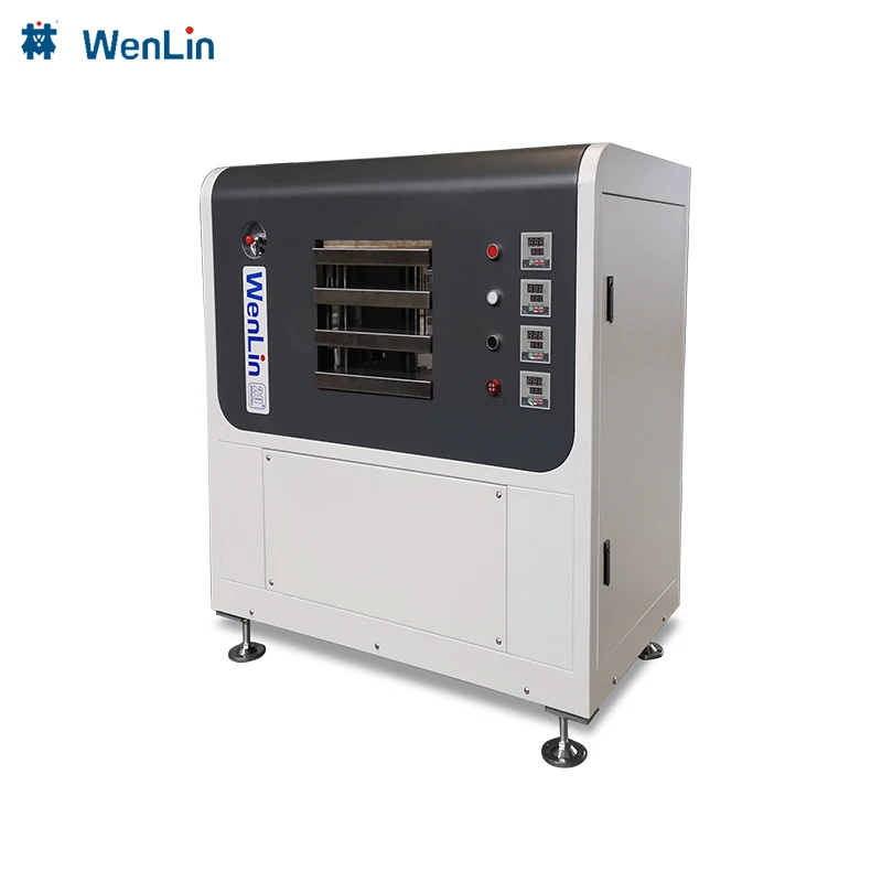 Smart digital control RFID Polycarbonate PET Teslin Card Heat press Machine