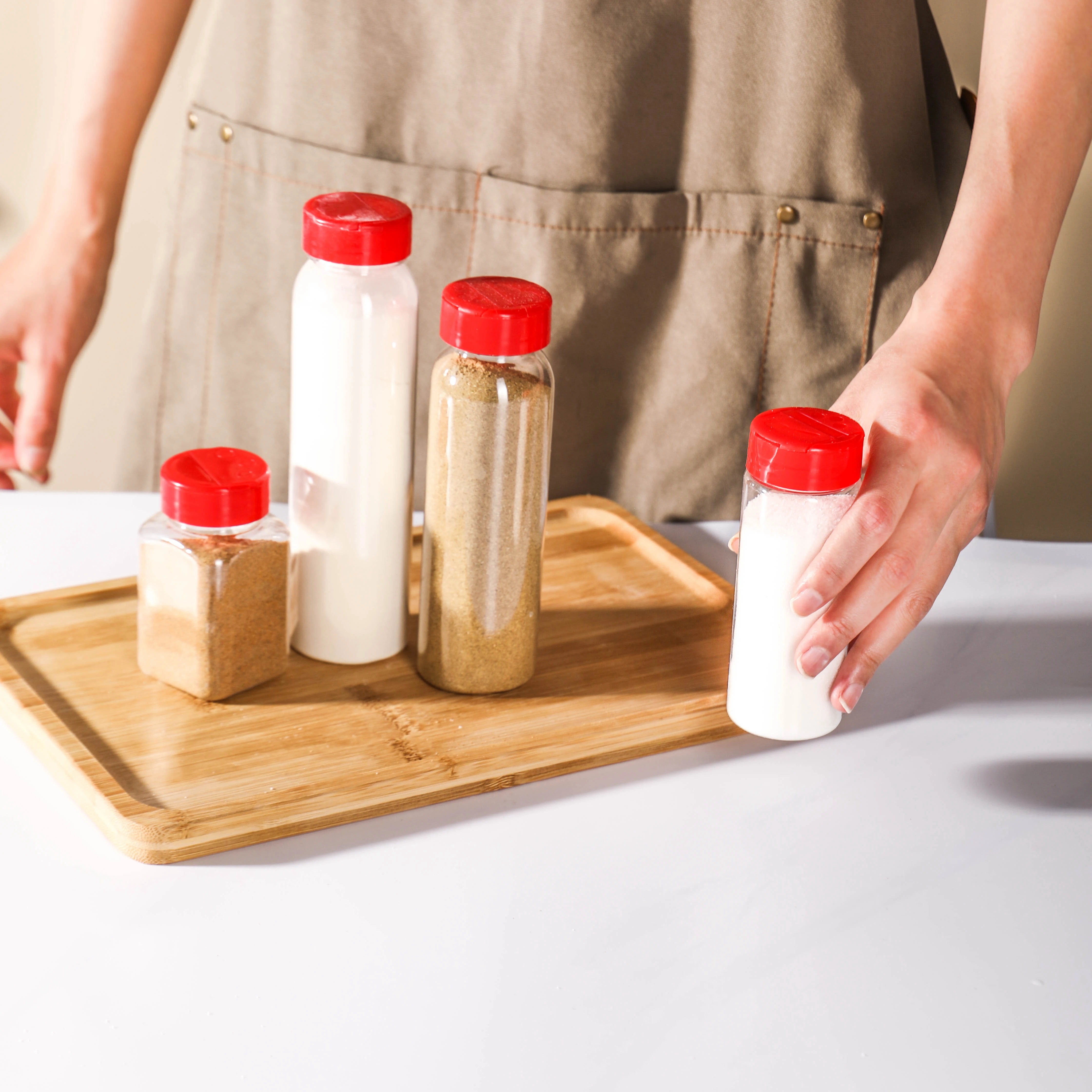 Мельницы для соли и перца в бутылках/Пластиковые мельницы для специй/Пластиковые мельницы