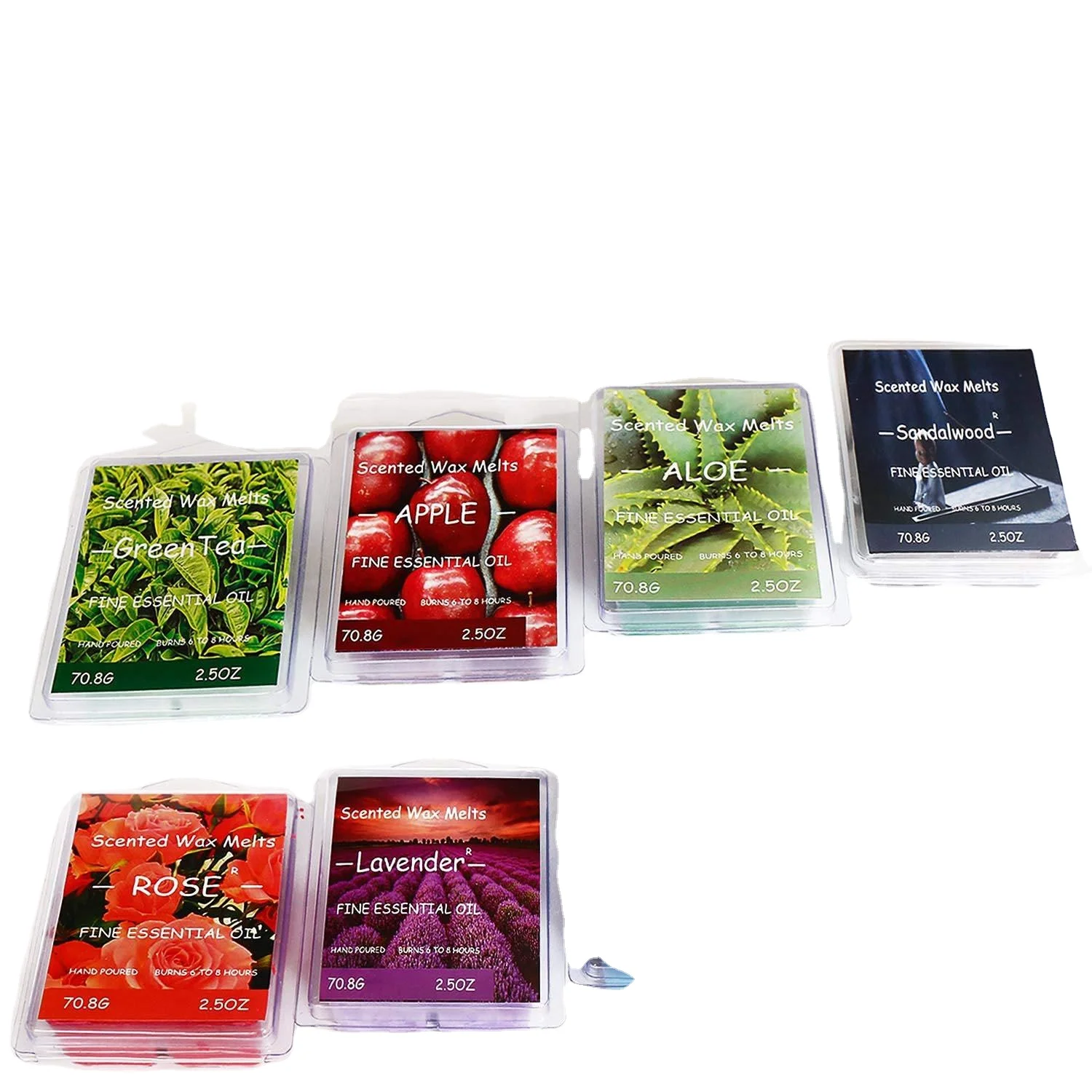 Melt  for Warmer Candle Melting Gift  Package Scented Wax Melts Wax Cubes Soy Wax