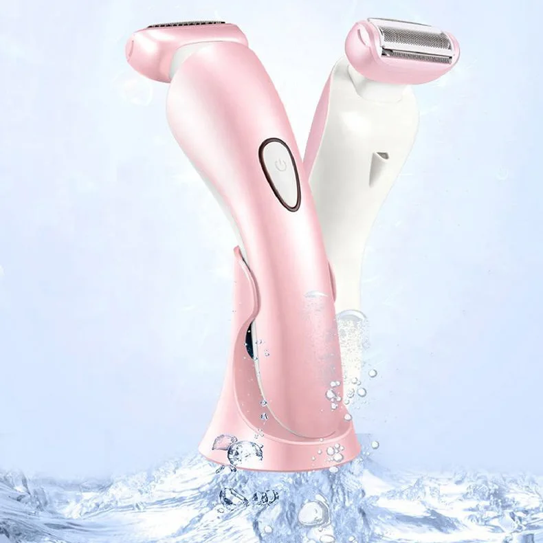 Women Lady Shaver Body Hair Remover Legs and Underarms Bikini multi Trimmer electric waterproof woman hair shaver