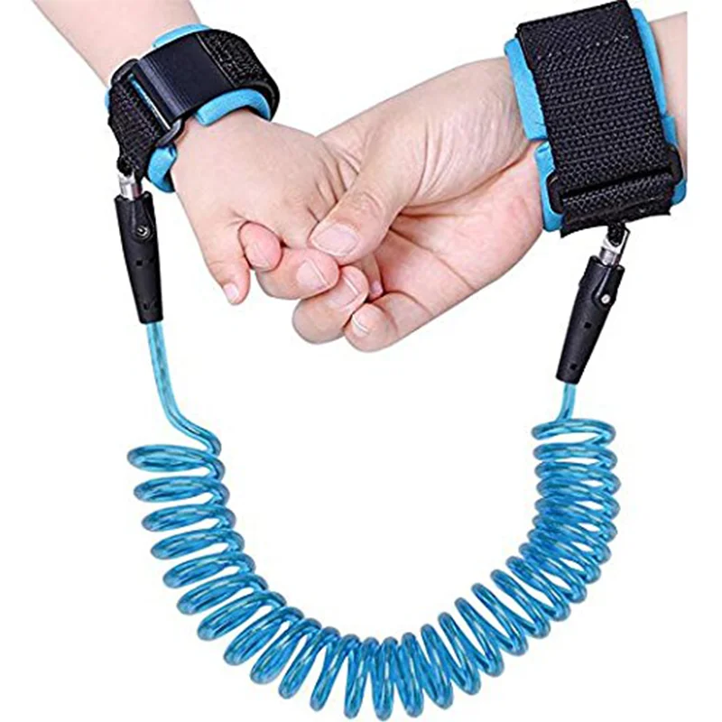 Toddler leash kid child leashes baby wrist safety harness hand strap cinch strap with buckle hook and loop
