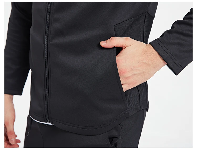 New Sports Jackets 2 Piece Set Jogger Suit Fitness Sweatsuit Custom Tracksuits for Men