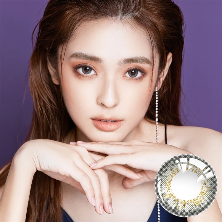 Professional Manufacturer Color Eye Contact Lenses  Comfortable Beauty Tone Contact Lenses