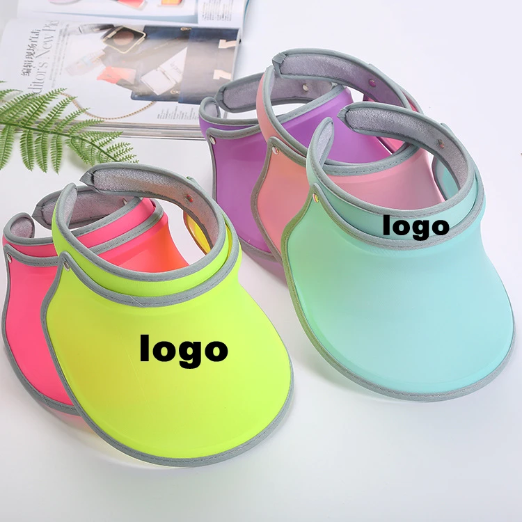 
Custom Logo Outdoor Protective Ultraviolet-proof Sun Visor Hats Women Biker Visor Caps 